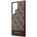Гръб Guess 4G Stripe Case за Samsung Galaxy S24 Ultra - Кафяв