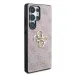 Гръб Guess за Samsung Galaxy S25 Ultra, PU, 4G Metal Logo Case, Розов
