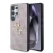 Гръб Guess за Samsung Galaxy S25 Ultra, PU, 4G Metal Logo Case, Розов