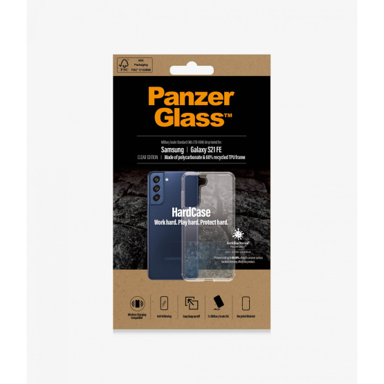 Гръб Hard Case за Samsung S21 FE - Прозрачен