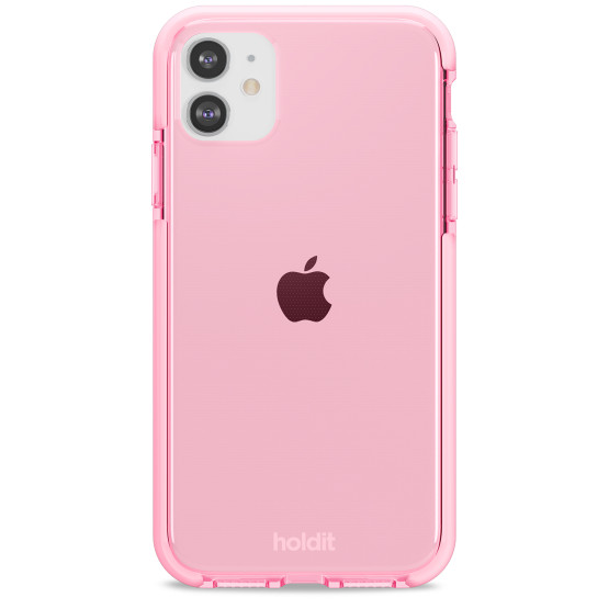 Гръб Holdit Seethru Case за iPhone 11/XR - Розов