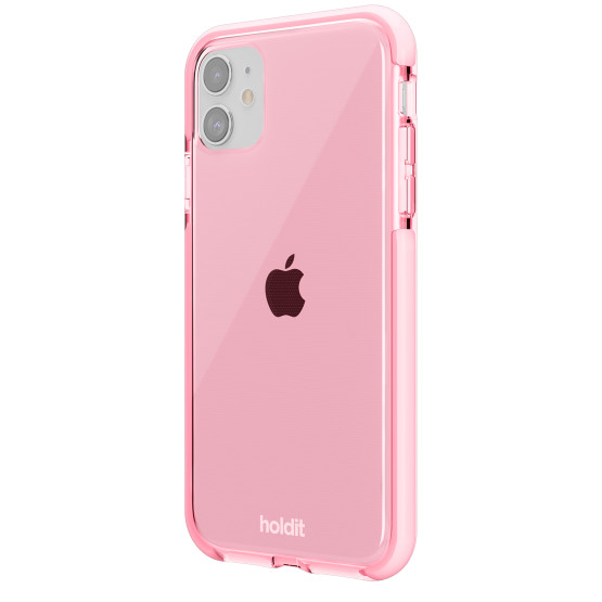 Гръб Holdit Seethru Case за iPhone 11/XR - Розов