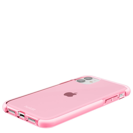 Гръб Holdit Seethru Case за iPhone 11/XR - Розов