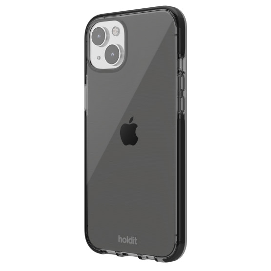 Гръб Holdit Seethru Case за iPhone 14 Plus - Черен