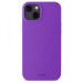 Гръб Holdit Silicone Case за iPhone 13/14 - Тъмно Лилав
