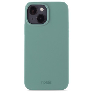 Гръб Holdit Silicone Case за iPhone 14/13 - Зелен