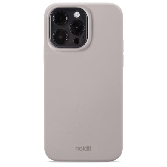 Гръб Holdit Silicone Case за iphone 15 Pro Max - Taupe