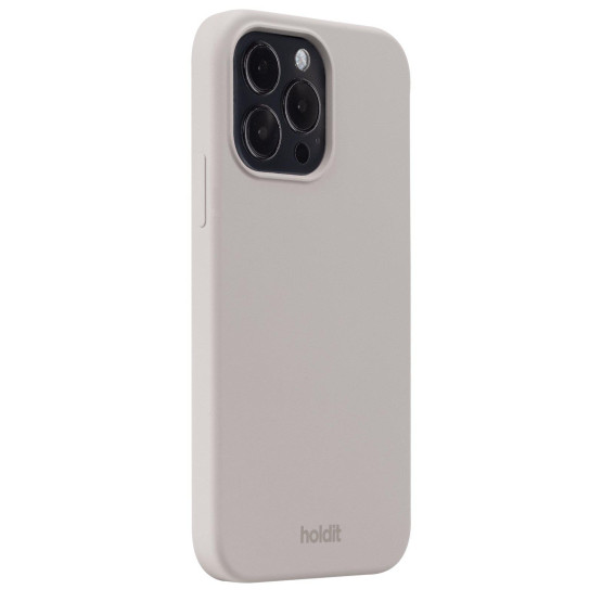 Гръб Holdit Silicone Case за iphone 15 Pro Max - Taupe