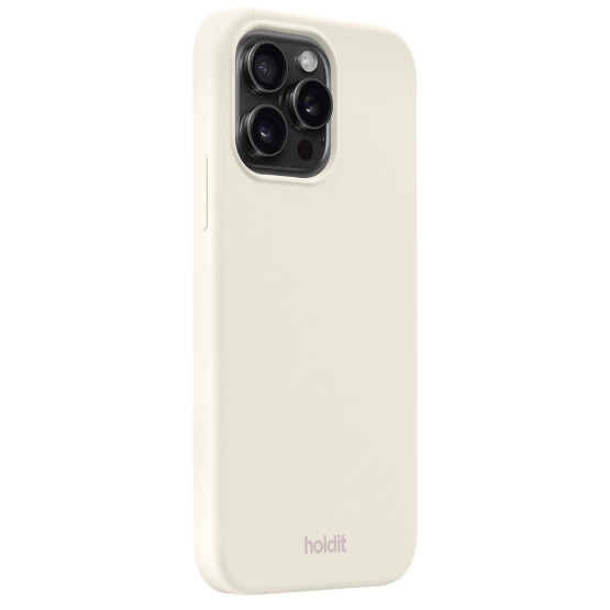 Гръб Holdit Silicone Case за iPhone 15 ProMax - Soft Linen