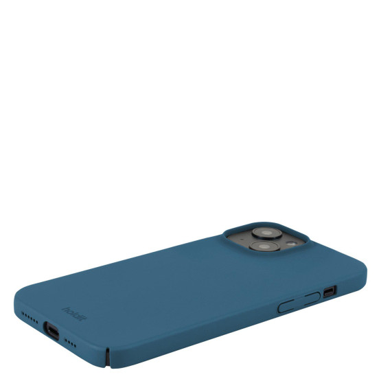 Гръб Holdit за iphone 15 Plus, Slim Case, Син