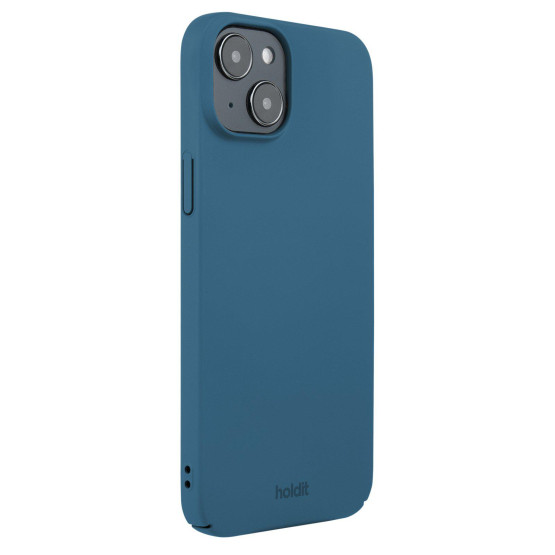 Гръб Holdit за iphone 15 Plus, Slim Case, Син