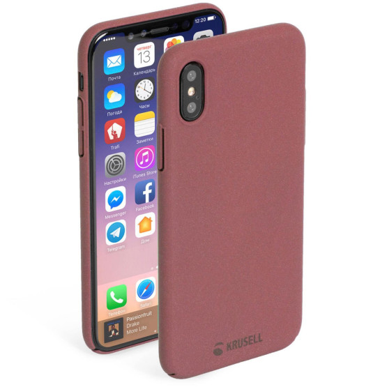Гръб Krusell Sandby Cover за Apple Iphone X/XS - Rust