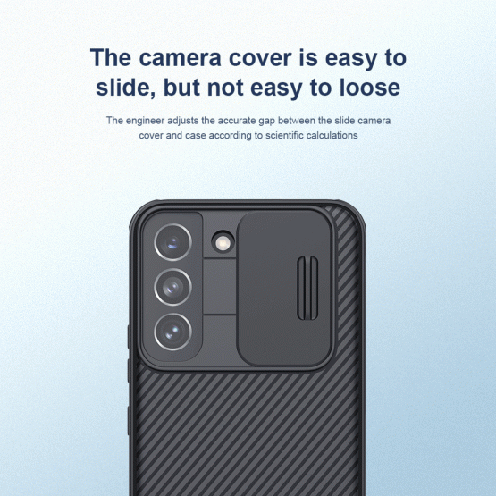 Гръб Nillkin camshield pro case за Samsung Galaxy S22 - Черен