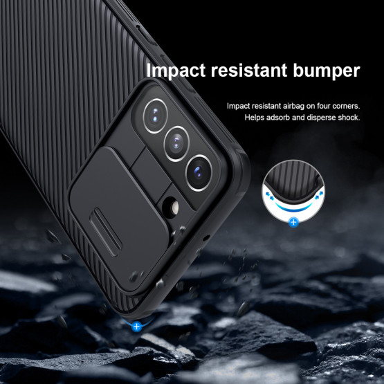 Гръб Nillkin camshield pro case за Samsung Galaxy S22 - Черен