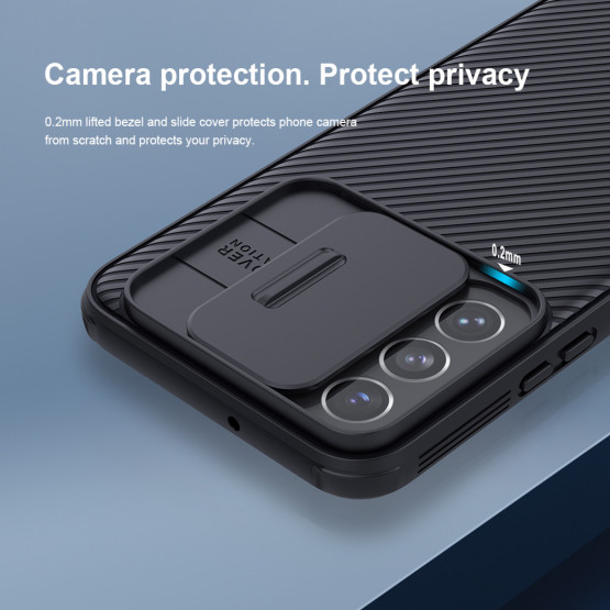 Гръб Nillkin camshield pro case за Samsung Galaxy S22 - Черен