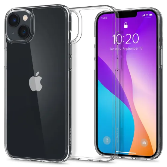 Гръб Spigen Air Skin Hybrid за iPhone 14 Plus - Прозрачен
