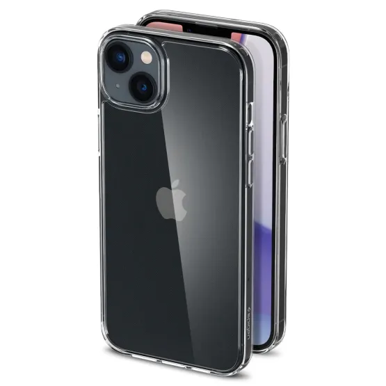 Гръб Spigen Air Skin Hybrid за iPhone 14 Plus - Прозрачен