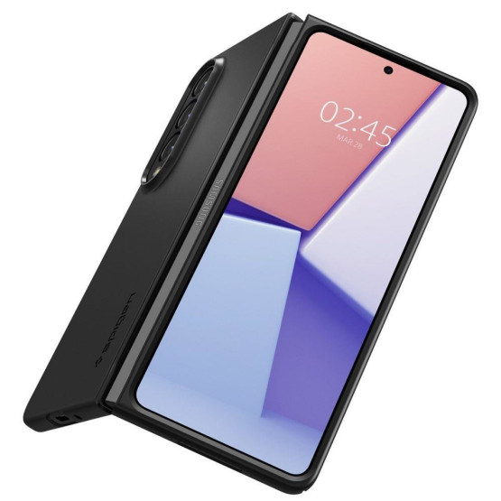 Гръб Spigen AirSkin Color за Galaxy Z Fold 4 - Черен