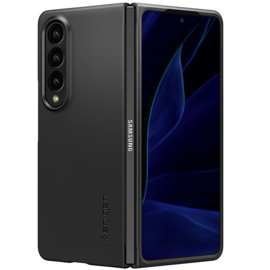 Гръб Spigen AirSkin Color за Galaxy Z Fold 4 - Черен