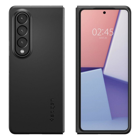 Гръб Spigen AirSkin Color за Galaxy Z Fold 4 - Черен