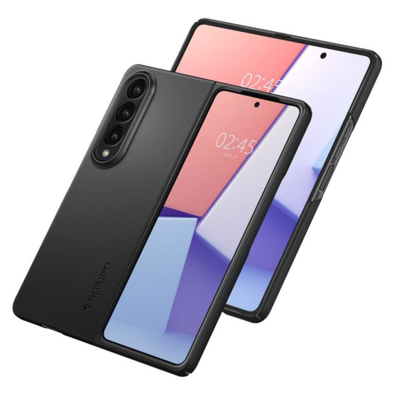 Гръб Spigen AirSkin Color за Galaxy Z Fold 4 - Черен