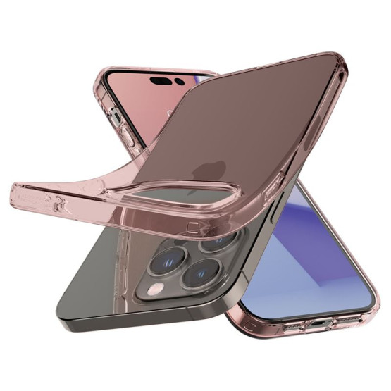 Гръб Spigen Crystal Flex, rose crystal за iPhone 14 Pro - Rose crystal
