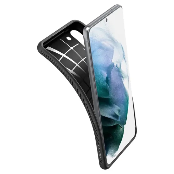Гръб SPIGEN Liquid Air за Samsung Galaxy S21 - Черен