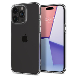 Гръб Spigen Liquid Crystal за iPhone 15 Pro Max - Прозрачен