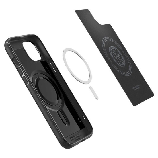 Гръб Spigen Mag Armor MagSafe за iPhone 15 - Черен