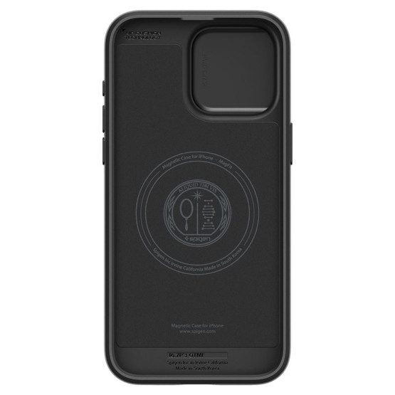 Гръб Spigen Optik Armor MagSafe за iPhone 15 Pro Max -Черен