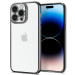 Гръб Spigen Optik Crystal за iPhone 14 Pro Max - Порзрачен с сребриста рамка