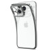 Гръб Spigen Optik Crystal за iPhone 14 Pro Max - Порзрачен с сребриста рамка