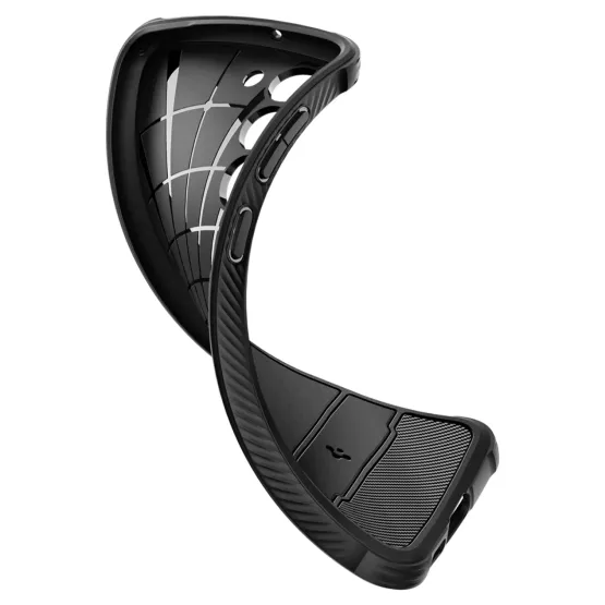 Гръб Spigen Rugged Armor за Samsung Galaxy S23 Plus - Черен