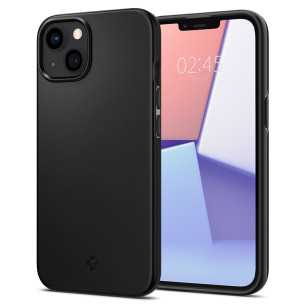 Гръб Spigen Thin Fit за iPhone 13 - Черен