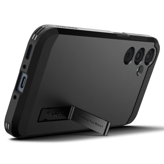 Гръб Spigen Tough Armor за Samsung Galaxy A35 - Черен