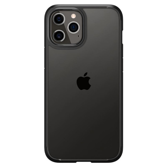 Гръб Spigen Ultra Hybrid, black за iPhone 12 Pro Max - Черен