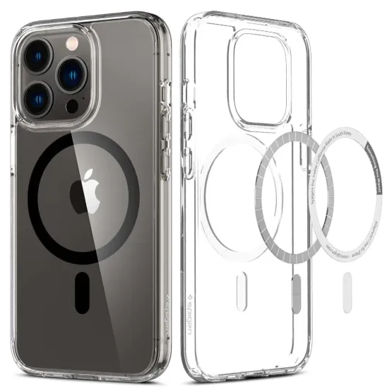 Гръб Spigen Ultra Hybrid MagSafe за iPhone 13 Pro - Бял