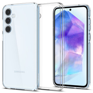 Гръб Spigen Ultra Hybrid за Samsung Galaxy A55 - Прозрачен
