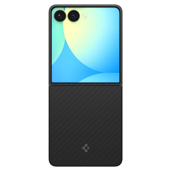Гръб Spigen за Samsung Galaxy Z Flip 7, Air Skin, Aramid, Черен