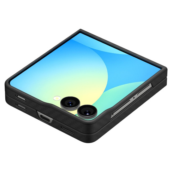 Гръб Spigen за Samsung Galaxy Z Flip 7, Air Skin, Aramid, Черен
