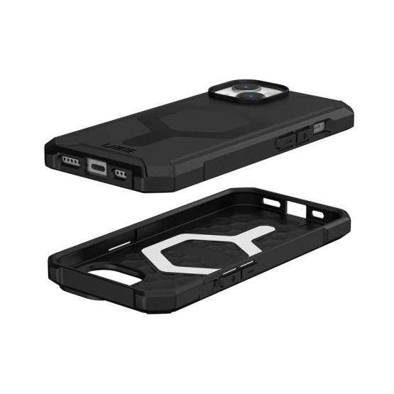 Гръб UAG Essential Armor MagSafe за iPhone 15 Plus - Черен