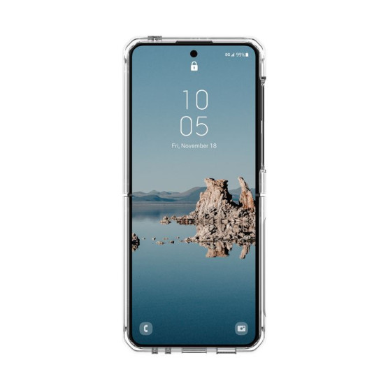 Гръб UAG Plyo Pro за Samsung Galaxy Z Flip 5 - Ice/silver
