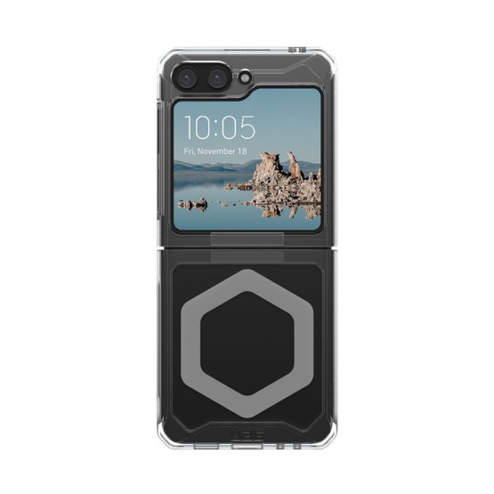 Гръб UAG Plyo Pro за Samsung Galaxy Z Flip 5 - Ice/silver