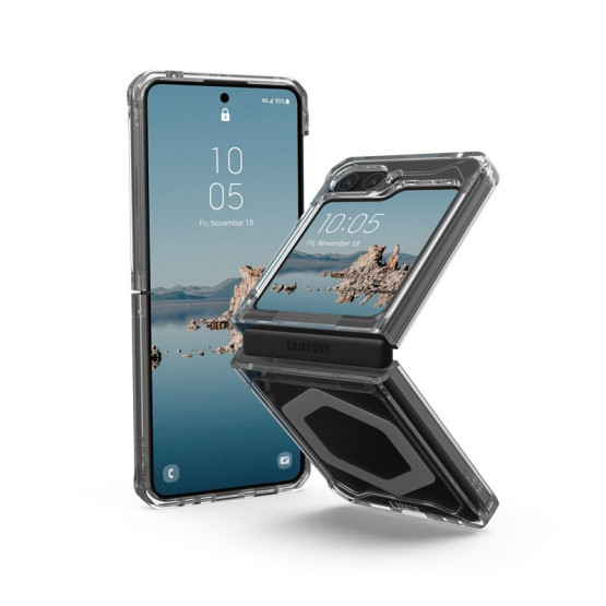 Гръб UAG Plyo Pro за Samsung Galaxy Z Flip 5 - Ice/silver