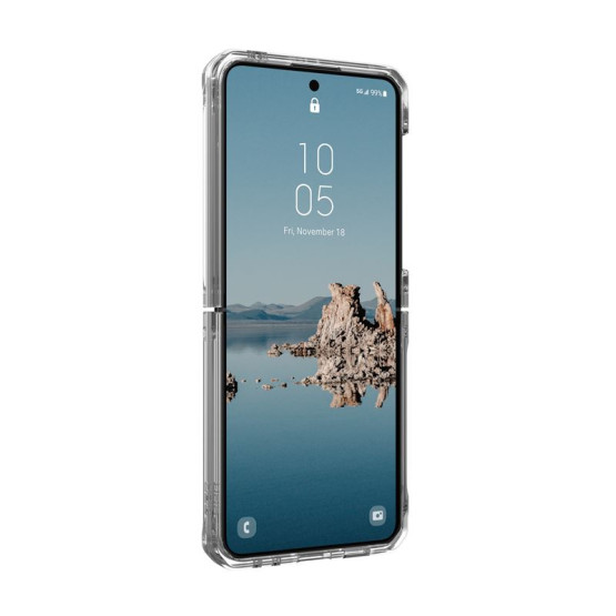 Гръб UAG Plyo Pro за Samsung Galaxy Z Flip 5 - Ice/silver