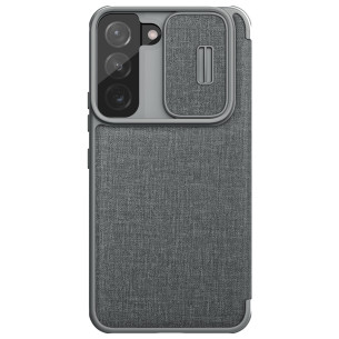 Калъф Nillkin Qin Pro за Samsung GalaxyS22 Plus - Сив