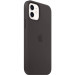 Оригинален гръб Apple Silicone Magsafe Cover for iPhone 12 Mini - Черен, MHKX3ZE/A