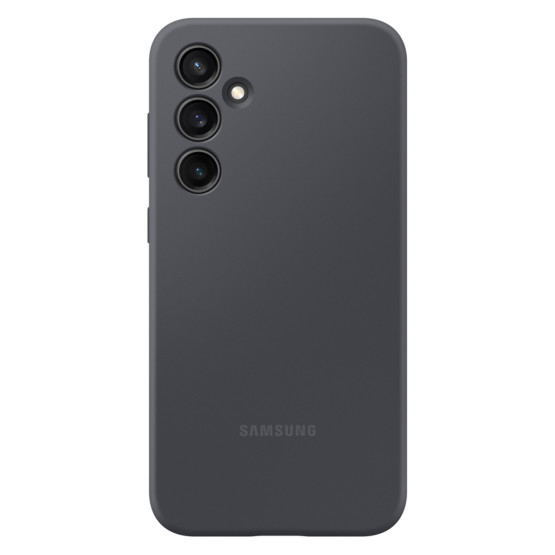 Оригинален гръб Samsung Silicone Cover за Galaxy S23 FE- Graphite, EF-PS711TBE