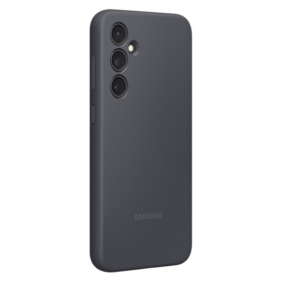 Оригинален гръб Samsung Silicone Cover за Galaxy S23 FE- Graphite, EF-PS711TBE