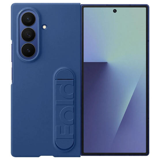 Оригинален гръб Samsung Silicone Cover за Galaxy Z Fold 7 - Син, EF-MF966CNE